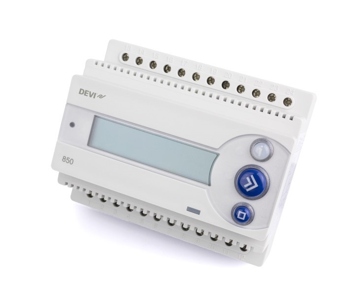 DEVI Programovací jednotka DEVIregTM 850 + zdroj 24V